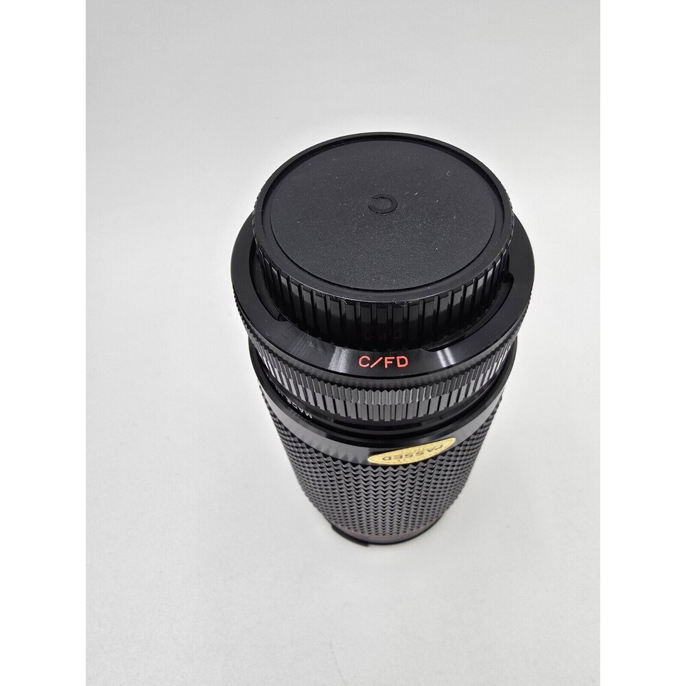 Vintage Hanimex Lens 70-210MM‎ F3.5-4.5 Macro Zoom Covers Case Box For Canon FD - Picture 5 of 12